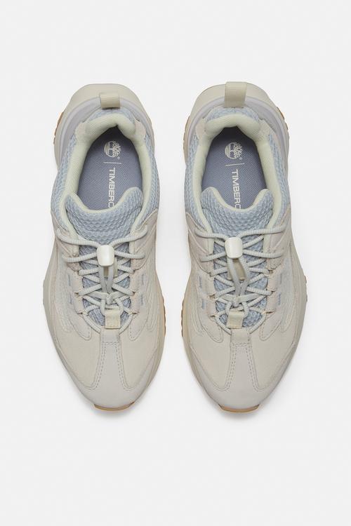 Motion access low lace up waterproof sneaker - natural suede