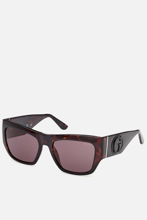 Square Shape Sunglasses 54 mm - Dark Havana