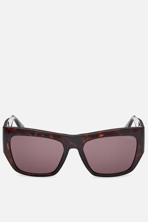 Square Shape Sunglasses 54 mm - Dark Havana