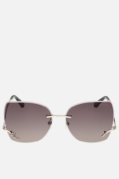 Square Shape Sunglasses 60 mm - Gold