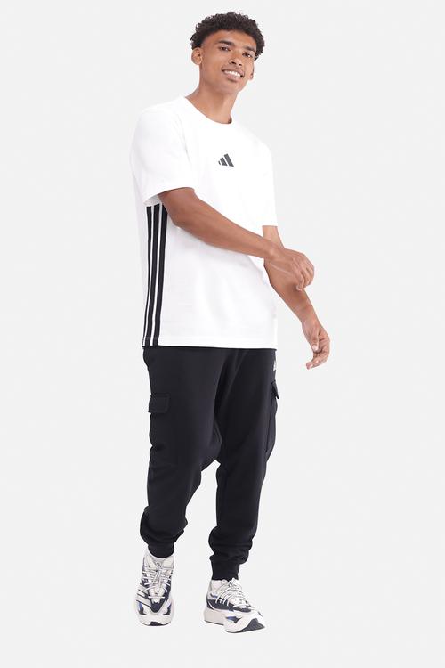 3-Stripe SJ Tee  - white/black