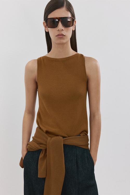 Top suenyo  -  dark brown