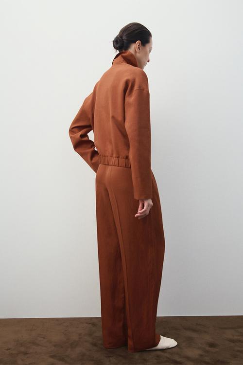 Trousers vbbargan - rust/copper