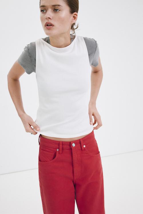 Jeans kika - red