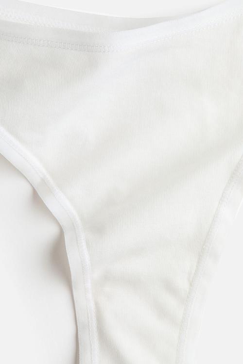 3-Pack cotton brazilian briefs - white