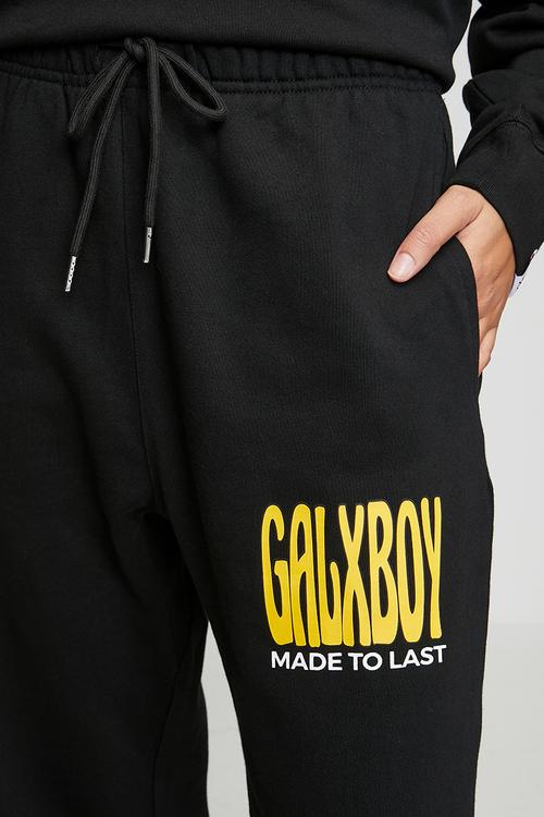 ANGEL STAR PANTS - BLACK