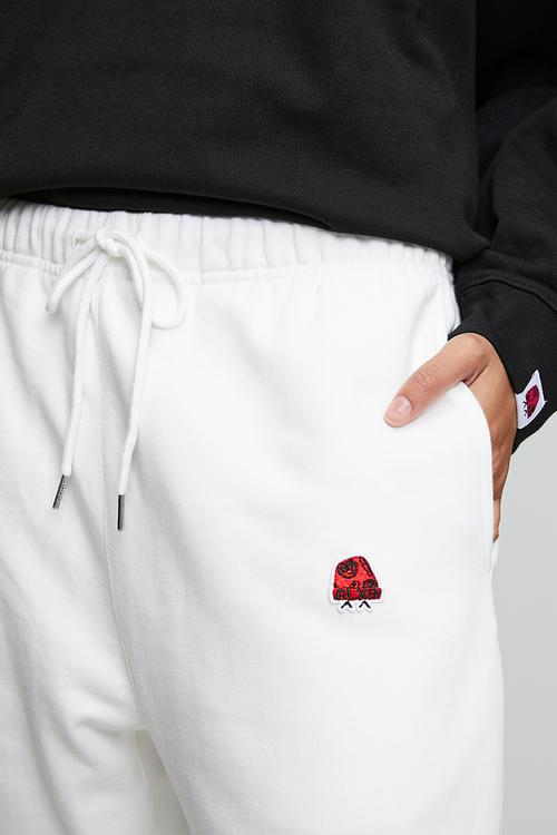 BEANIE TRACKPANTS - WHITE
