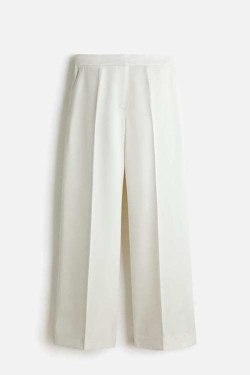 Wide trousers - white