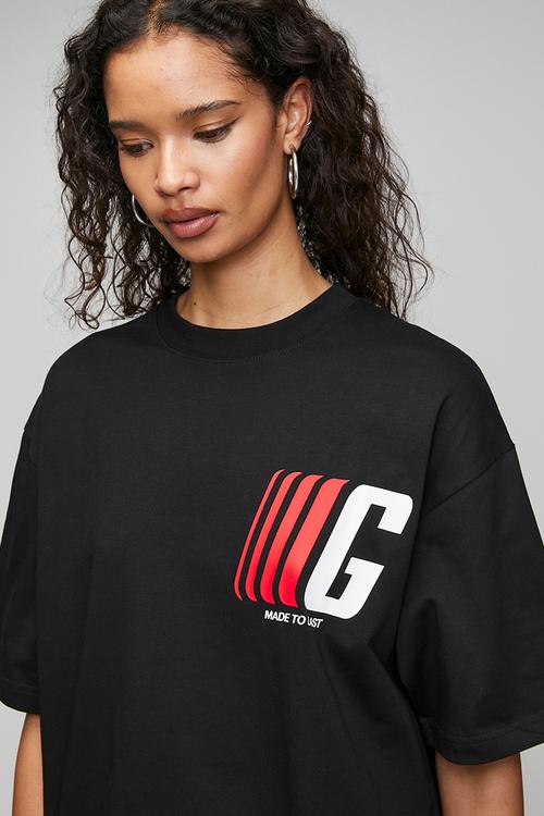 GO T-SHIRT  - BLACK