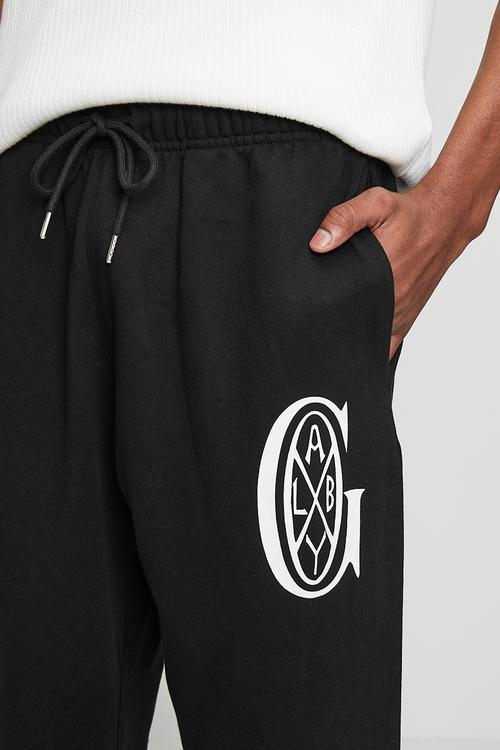 CREST PANTS - BLACK