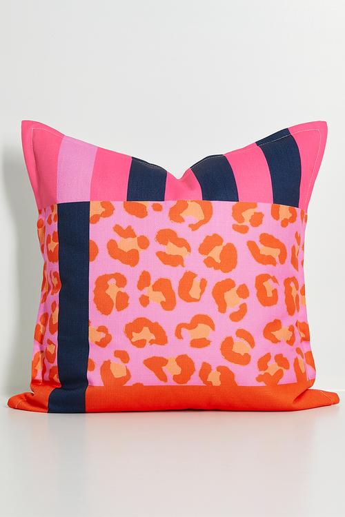 Cushion Cover - Pink Leo 