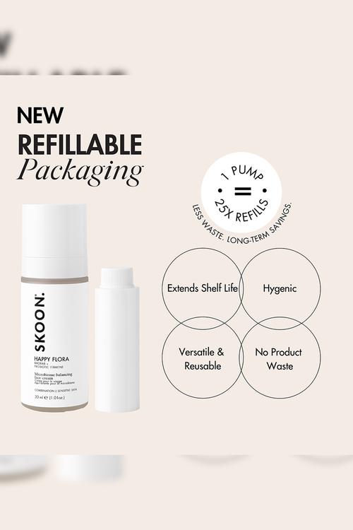 Refill HAPPY FLORAMicrobiome Balancing Face Cream