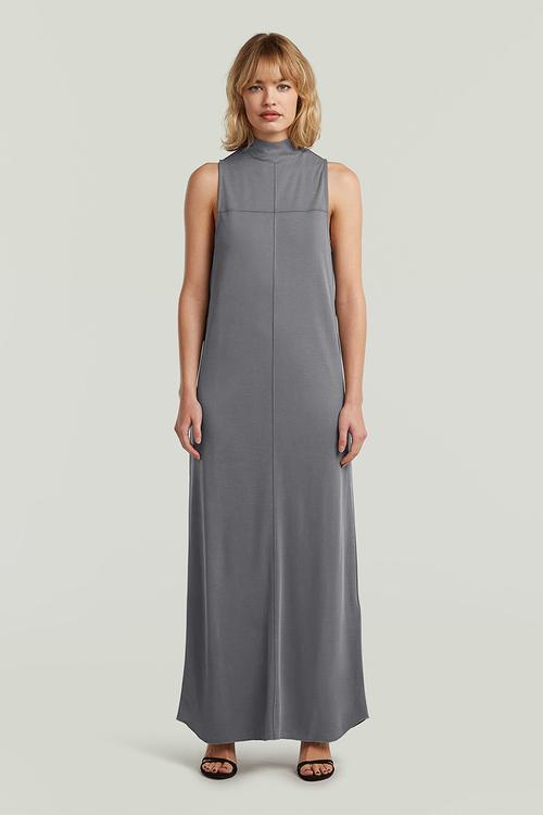 Long flowy mock t dress wmn - orphus