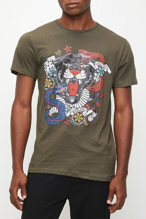 T-Shirts - Khaki