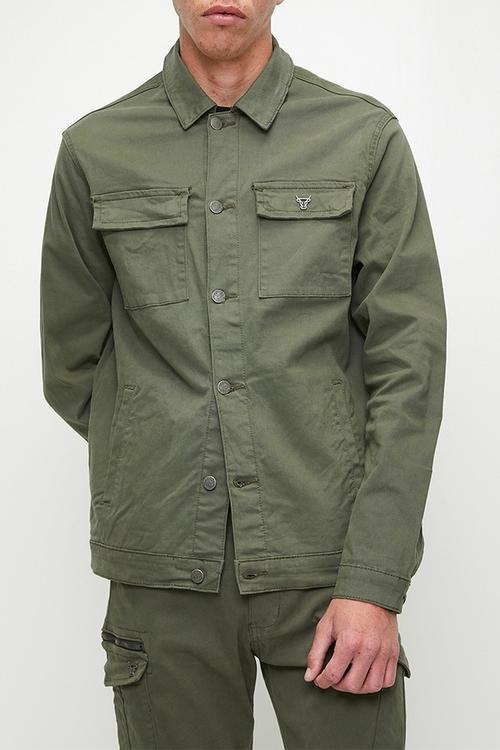 Combat Jacket - Olive
