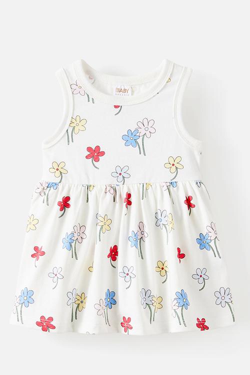 Lola Tank Dress - Vanilla/Meadow Daisy
