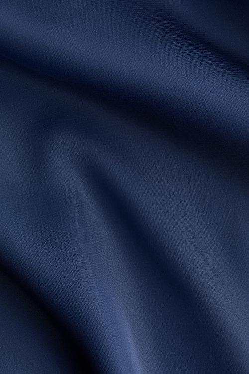V-neck blouse - dark blue