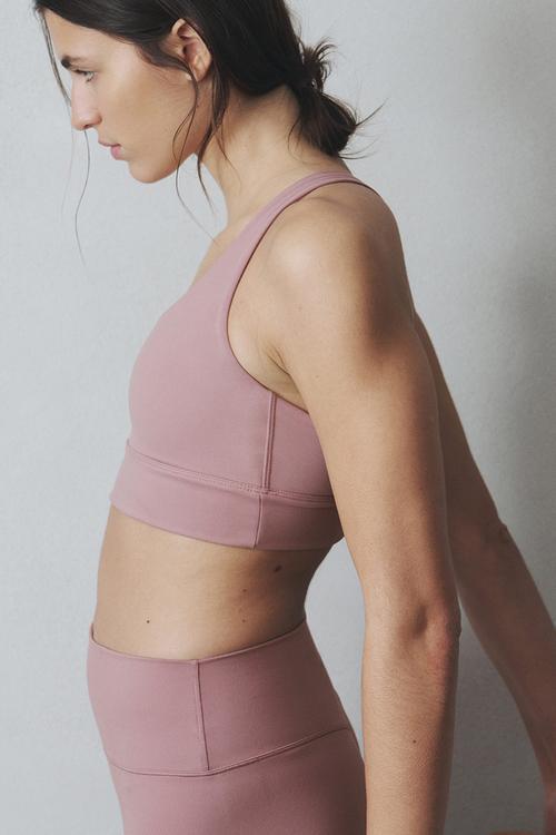 Medium support sports bra with softmove? - antique rose