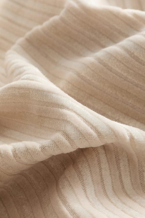 Corduroy cushion cover - cream