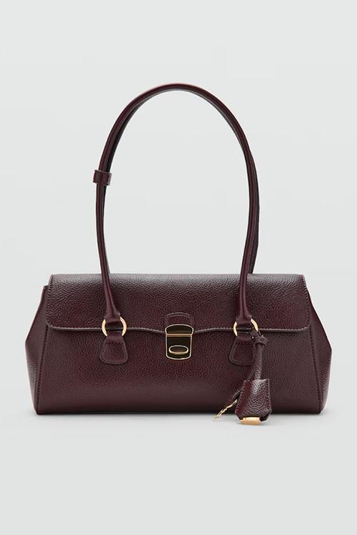 Siena shoulder bag - red