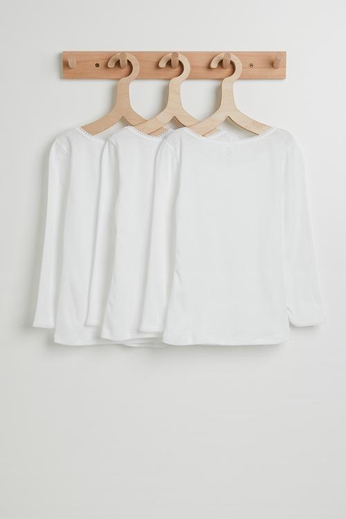 3 Pack spencer - white