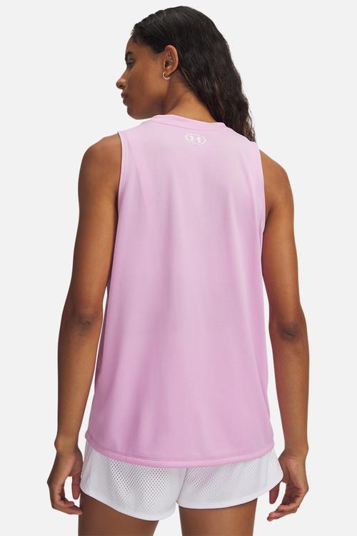 Tech Tank Solid - Pink Dawn/White