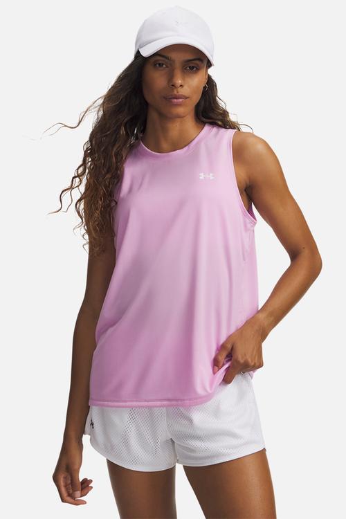 Tech Tank Solid - Pink Dawn/White
