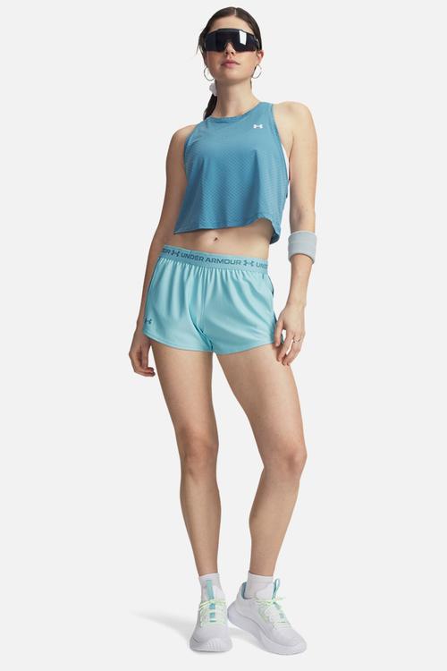 Tech Play Up Shorts - Blue Haze/White