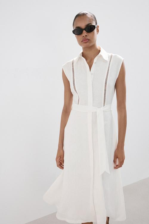 Dress caty2 - light beige