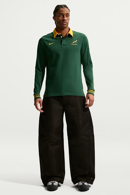 Springbok  LS RUGBY Home Jersey - Green