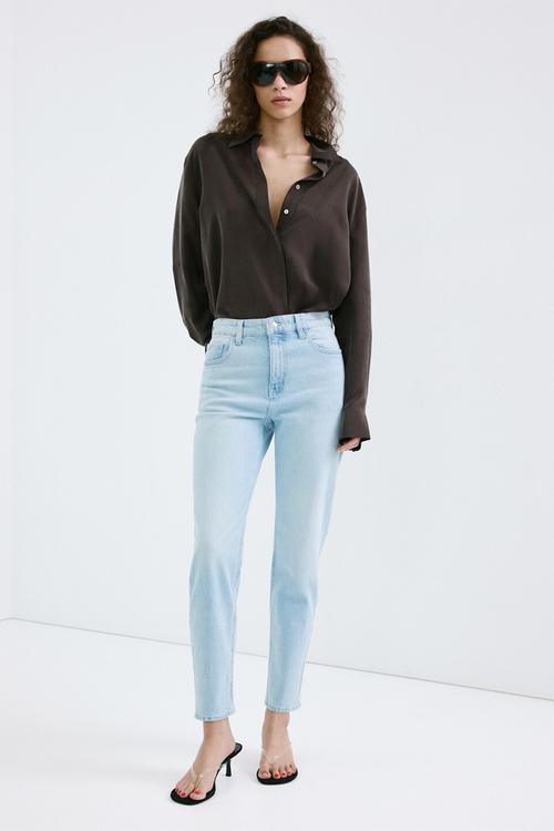 Jeans newmom - open blue