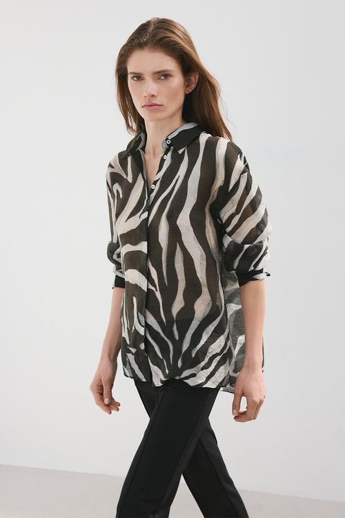 Shirt salome - black