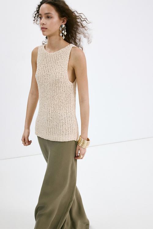 Trousers vero - beige/khaki