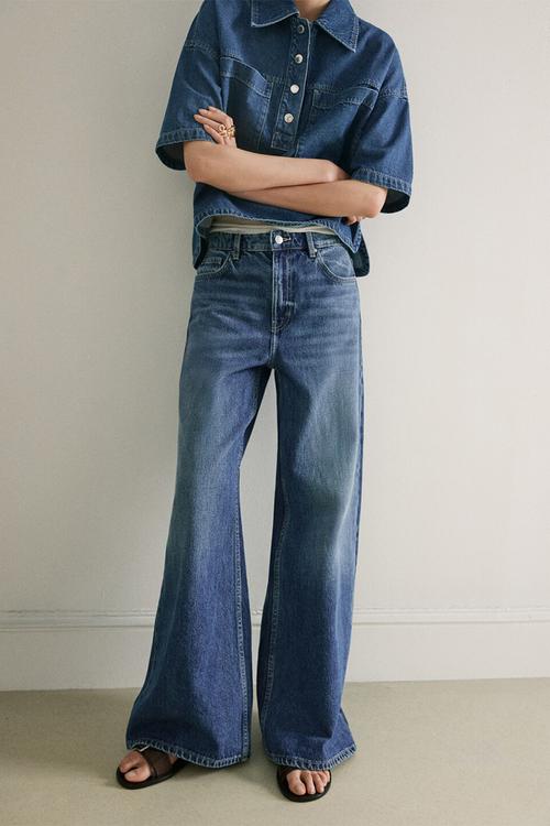 Jeans belle - open blue
