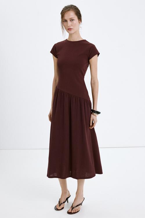 Dress cannoli - dark red