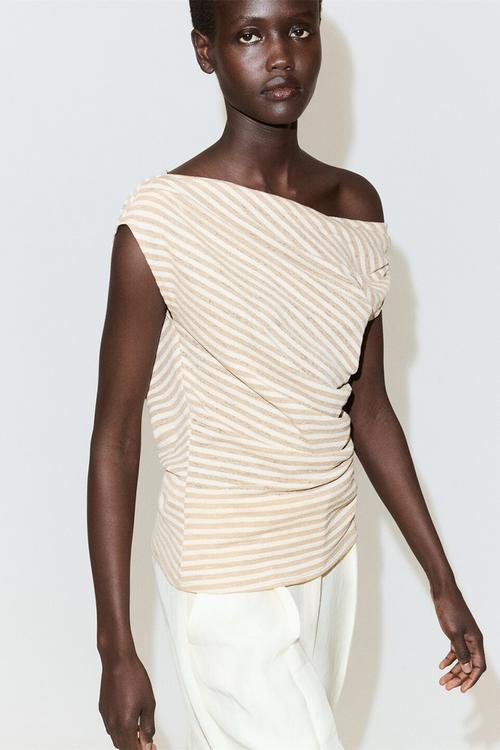 T-shirt dela - light beige