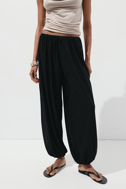 Trousers corini - black