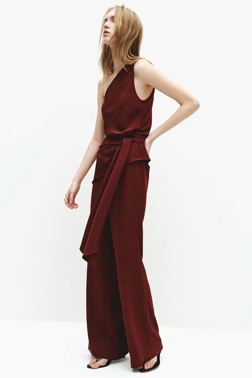 Jumpsuit claire - dark red