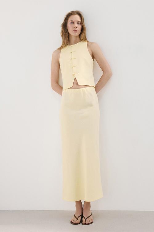 Vest laguna - light/pastel yellow