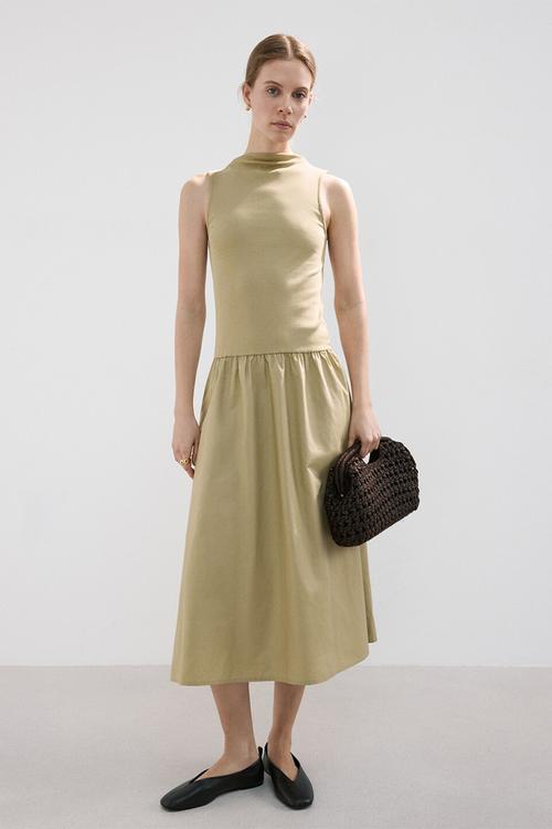 Dress valvin - dark green