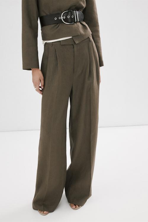 Trousers listela - khaki