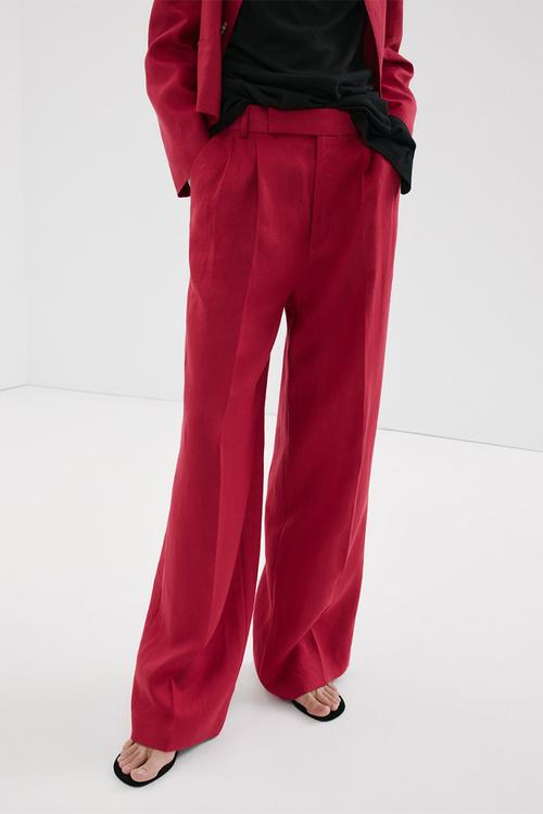 Trousers listela - red