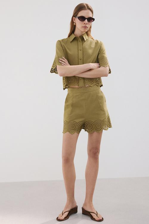 Shorts milana - green