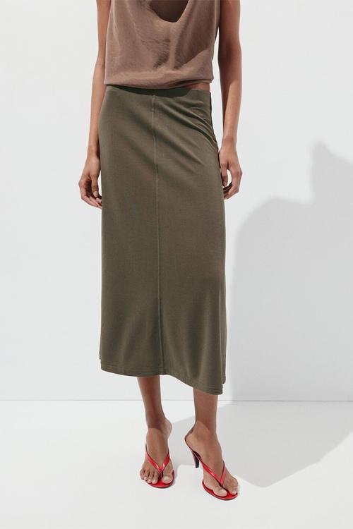 Skirt tristan - khaki