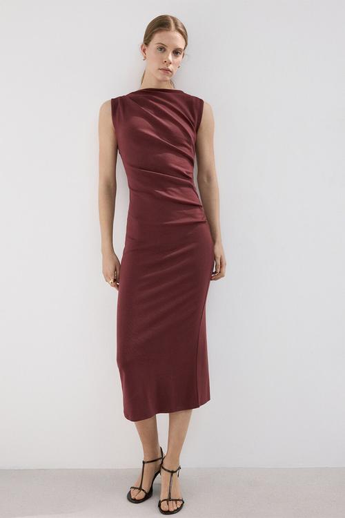 Dress jumi - rust/copper