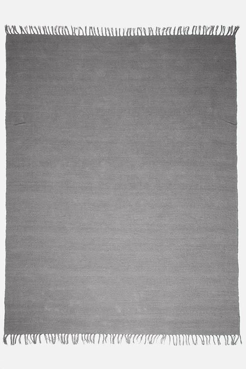 Charcoal dhurrie