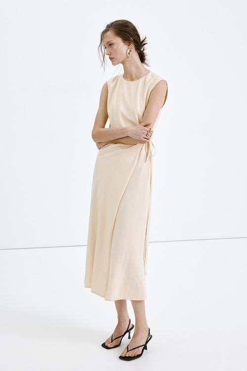 Dress sieni - light beige