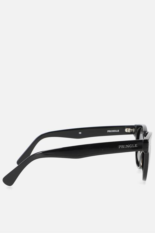 Round Shape Sunglasses 51 mm - Shiny Black