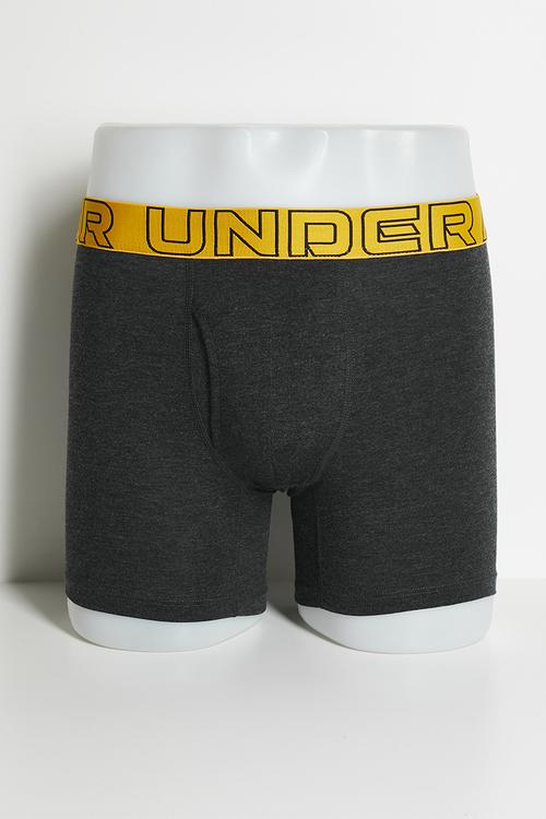UA Perf Cotton 6in - Black / Black / Black