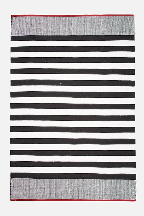Narrow stripe rug 